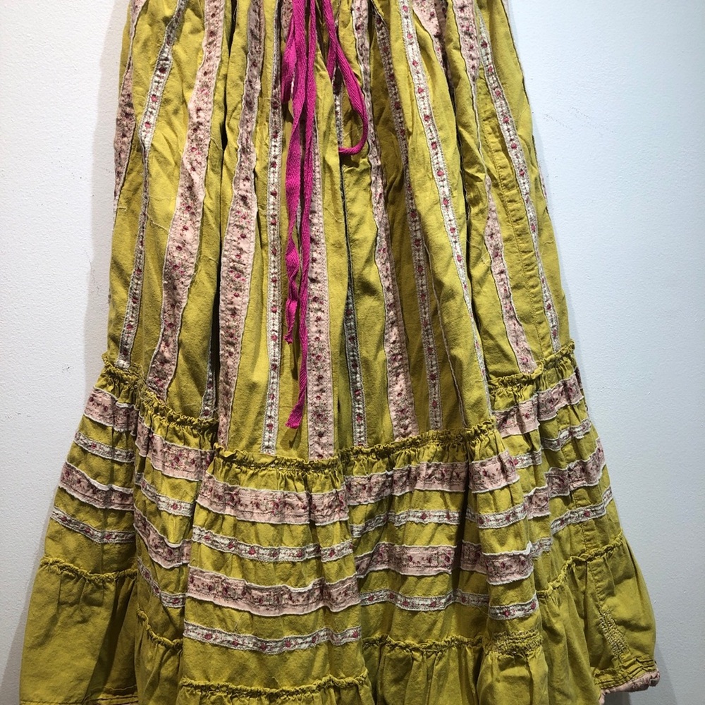 Bohemian Beautiful MAGNOLIA PEARL NW/T Yellow Ribbon Skirt - Happy Summer!